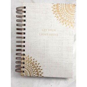 Lady Jayne LTD 160 Ruled Pages Journal Let Your Light Shine